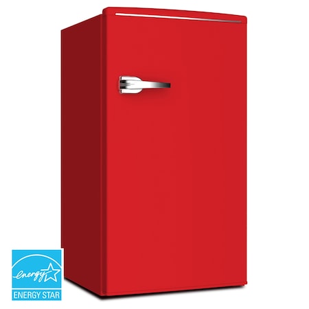 Avanti Avanti 3.1 cu. ft. Retro Compact Refrigerator, Red RMRS31X5R-IS